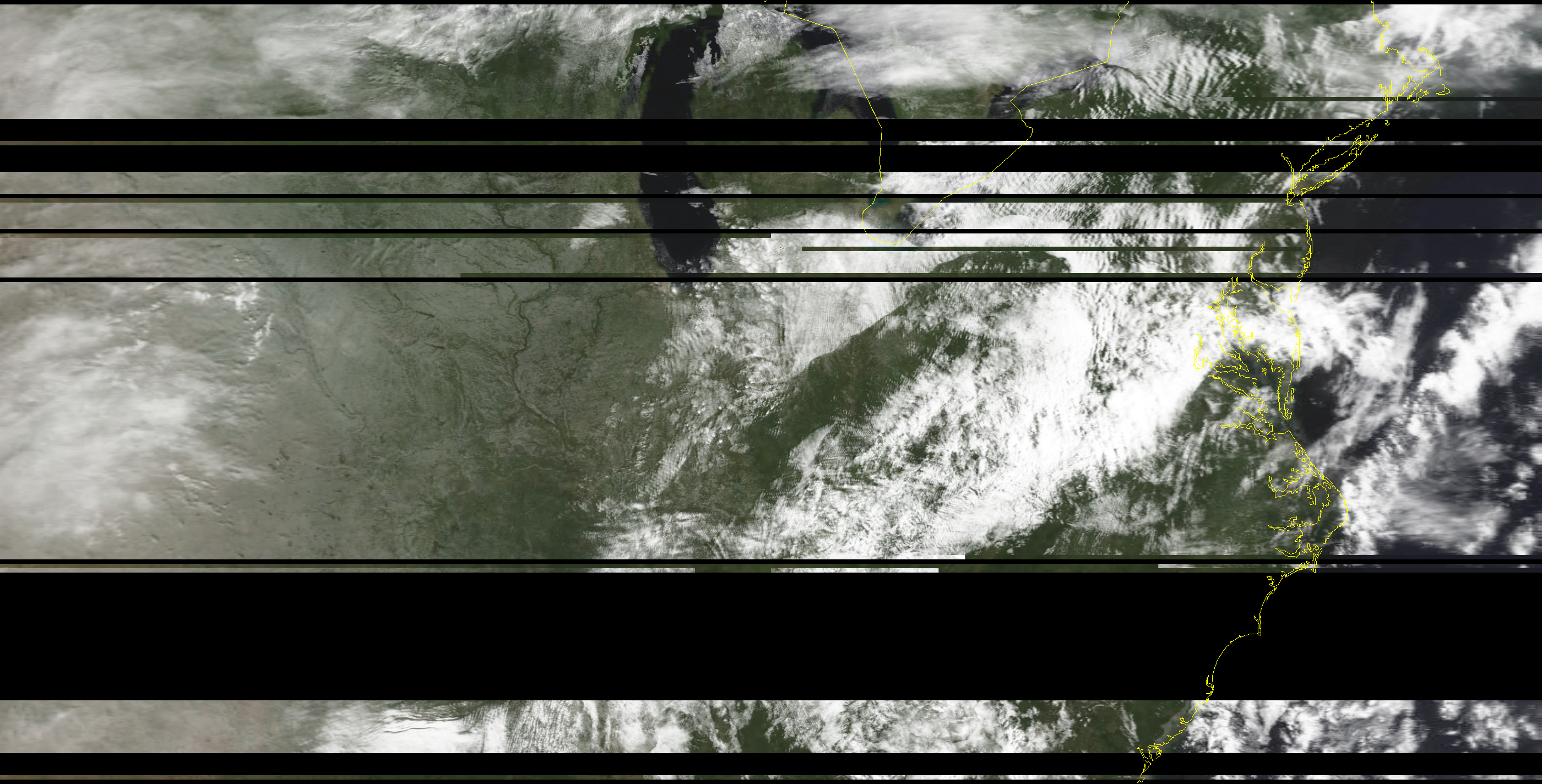 GOES-19 Satellite Waterfall